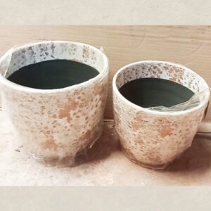 Patterned Ceramic Pots